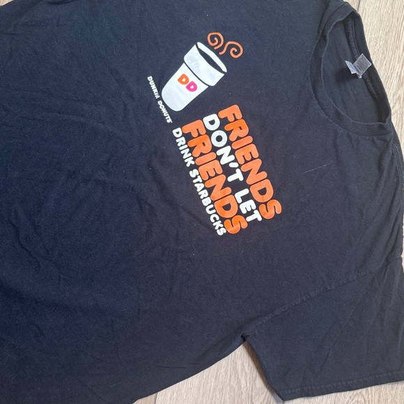 Other - Dunkin Donuts FRIENDS Coffee T Shirt Size XL Graphic Coffee lover Starbucks
